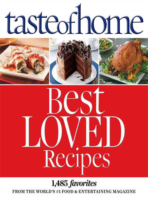 Title details for Taste of Home Best Loved Recipes by Taste Of Home - Wait list